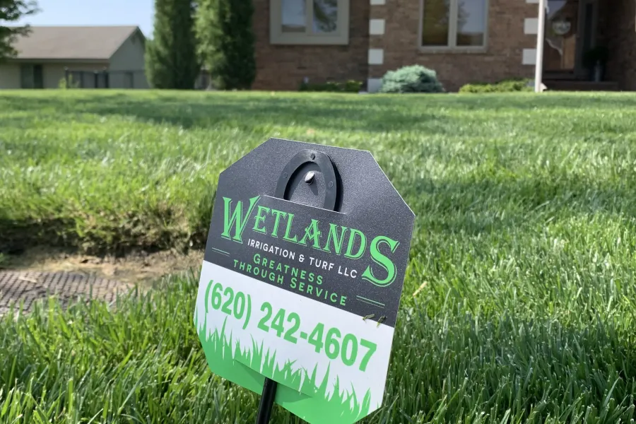 Wetlands lawn care