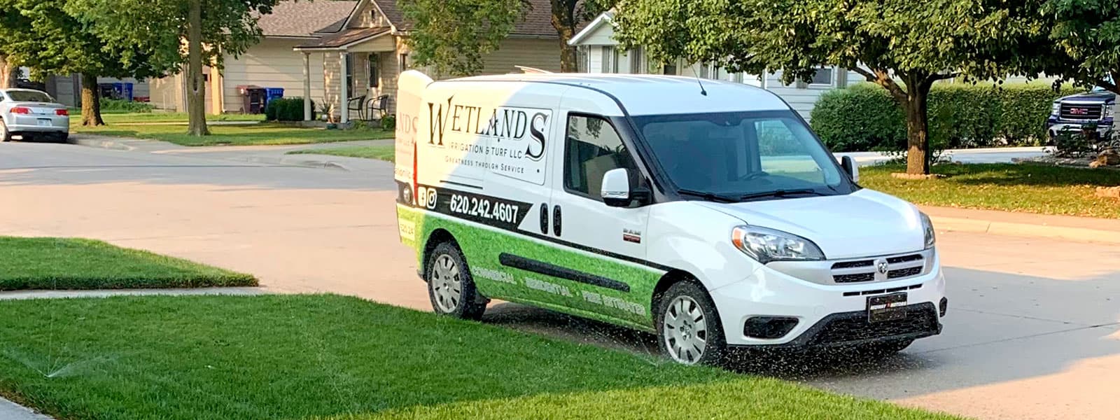 Lawn Care in Central Kansas | Wetlands Irrigation & Turf Care